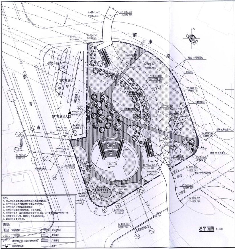 东方体育中心平面图_东方体育中心建筑特色_上海东方体育中心平面图